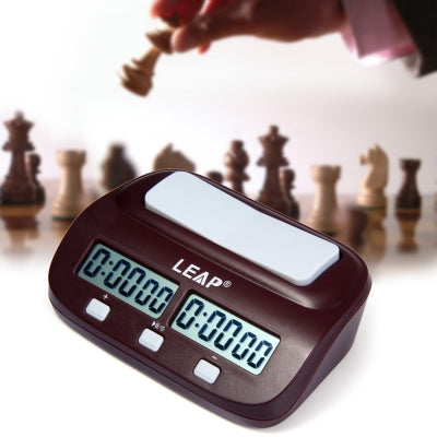 LEAP PQ9907S Horloge numérique d'échecs I-go Compte à rebours